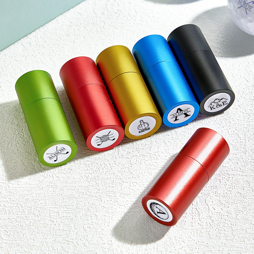 Custom Golf Ball Stamp/Monogram Golf Ball Stamp/Personalized Ball Stamp/Golf Accessories/Ink Ball Stamp/Gift for Golfer/Golfer Sport Gift