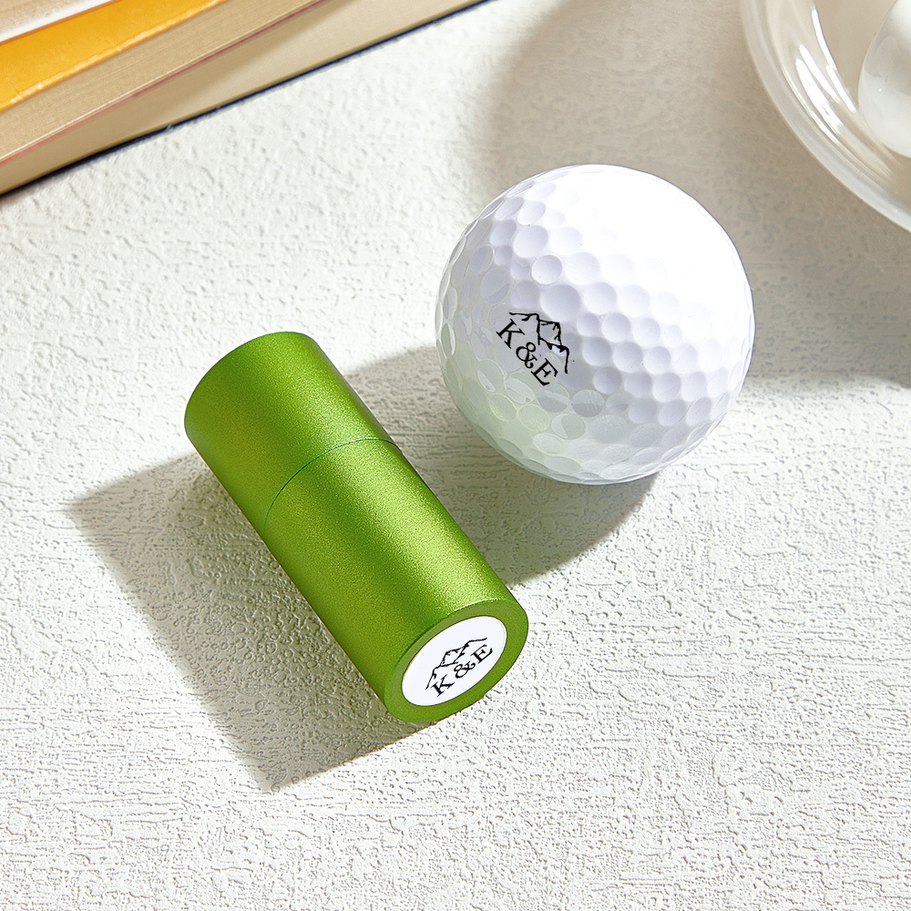 Custom Golf Ball Stamp/Monogram Golf Ball Stamp/Personalized Ball Stamp/Golf Accessories/Ink Ball Stamp/Gift for Golfer/Golfer Sport Gift