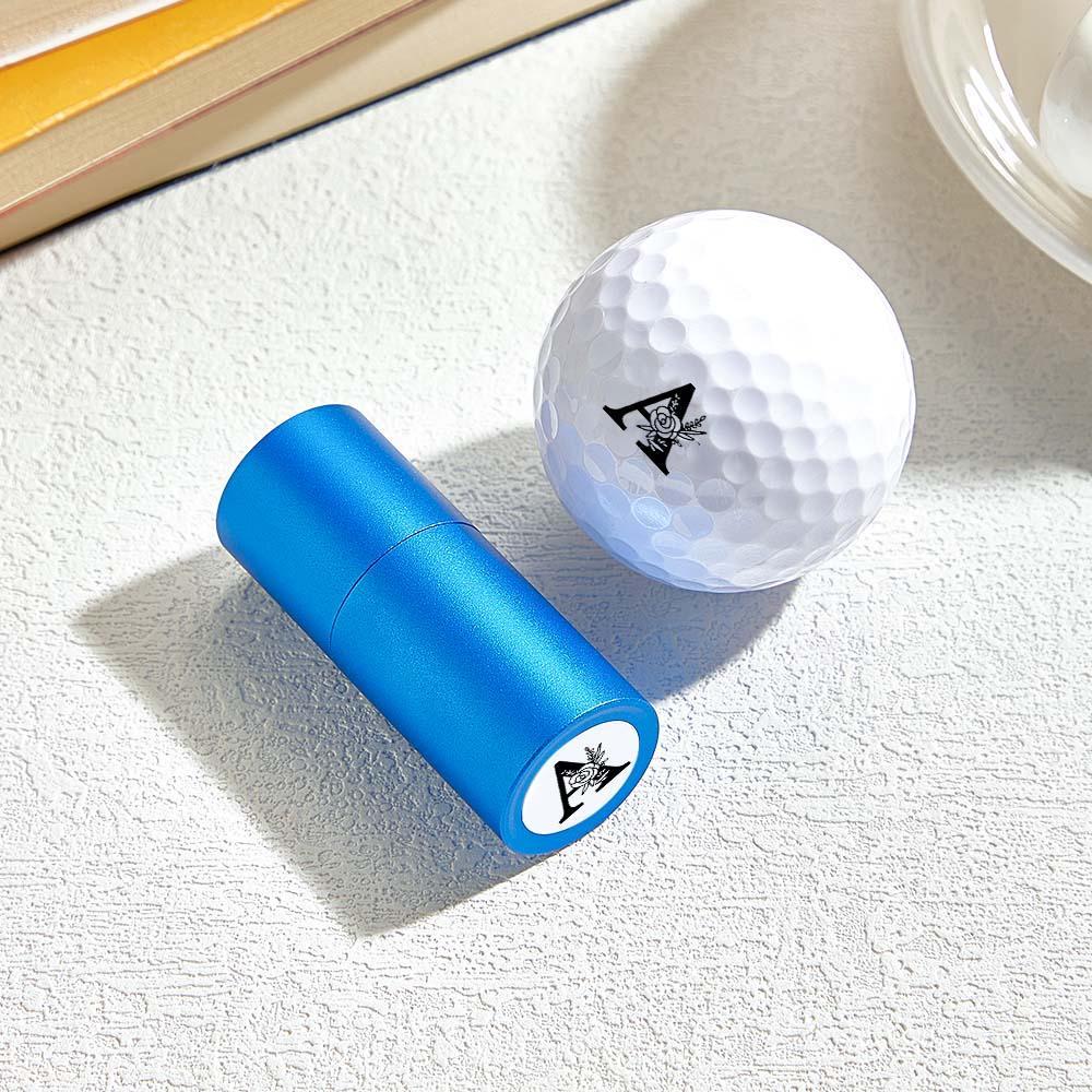 Personalized golf stamp, Monogram Golf Ball Stamp, Custom Golf Balls, Custom stainless stamp, Ink ball stamp, gift for dad and husband