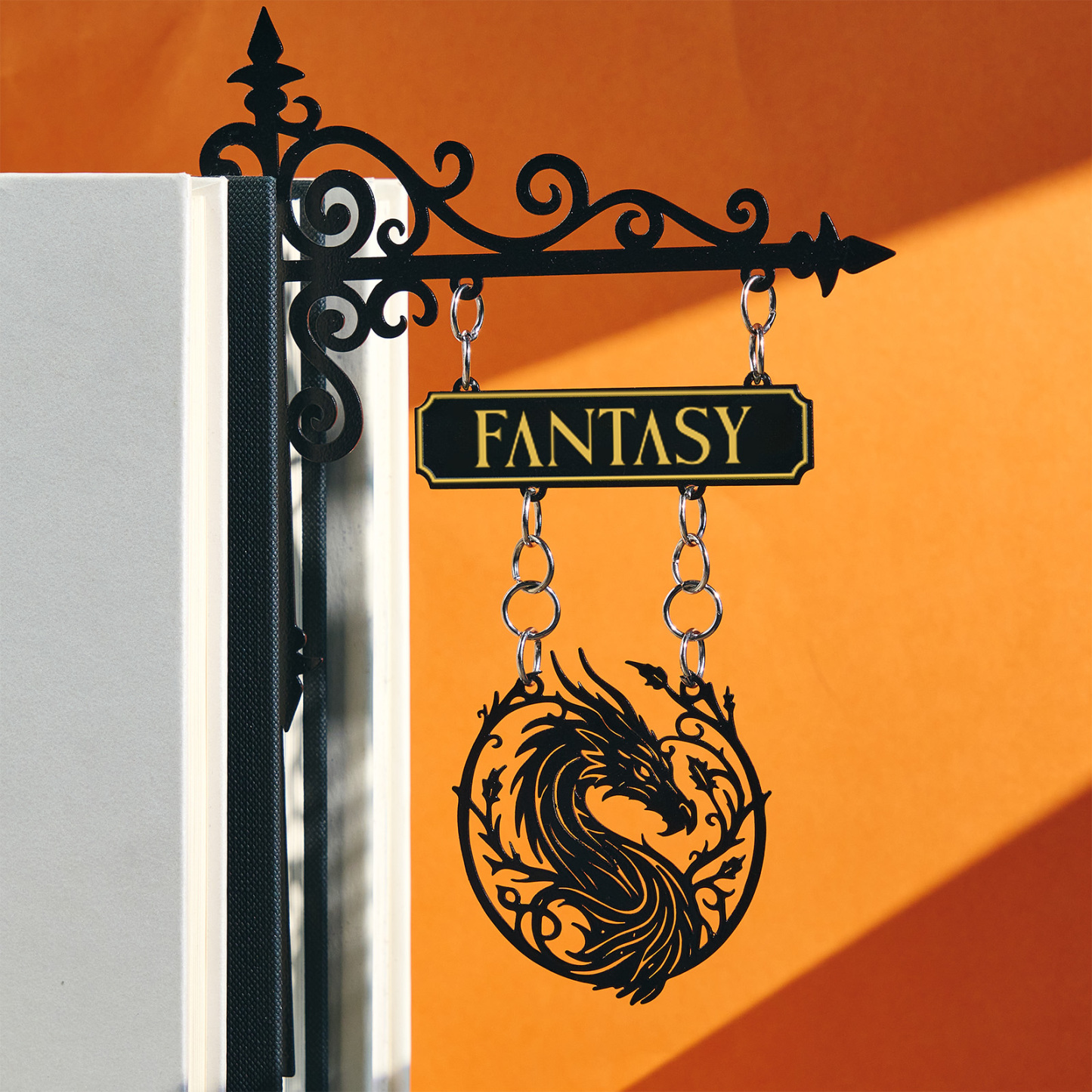 Handcrafted Bookshelf Dividers, Tavern Bookshelf Signs, Home Library Decor, Book Gift, Library Organizers, Reader Gift