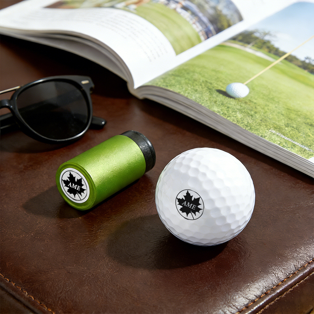 Custom Golf Ball Stamp, Personalized Ball Stamp, Monogram Golf Ball Stamp, Custom Stainless Stamp, Ink Ball Stamp, Gift For Dad & Husband