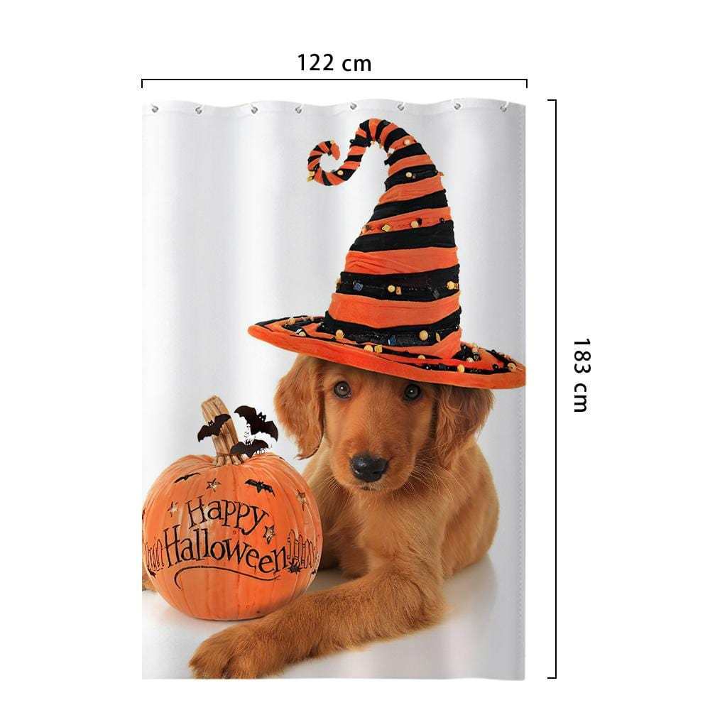 Custom Photo Shower Curtain Personalized Shower Curtains Halloween Gift - Giftlab