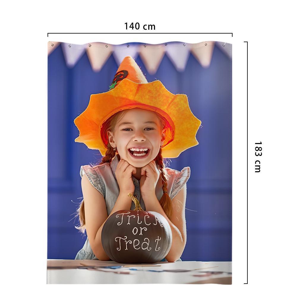 Halloween Shower Curtain Custom Bathroom Curtain Printed Shower Curtain - Giftlab