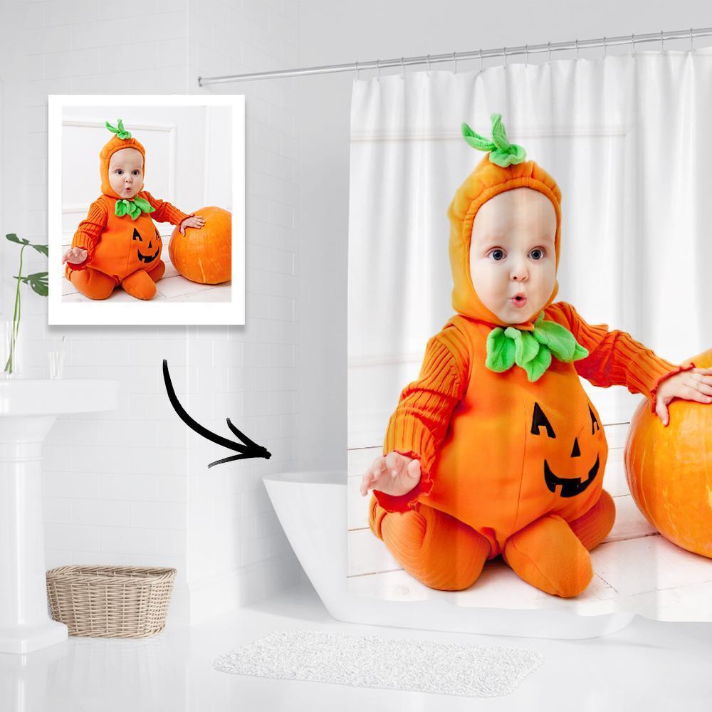 Halloween Shower Curtain Custom Bathroom Curtain Printed Shower Curtain - Giftlab