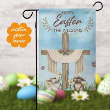 Easter Custom Garden Flag Personalized Lawn Decor Home Flag