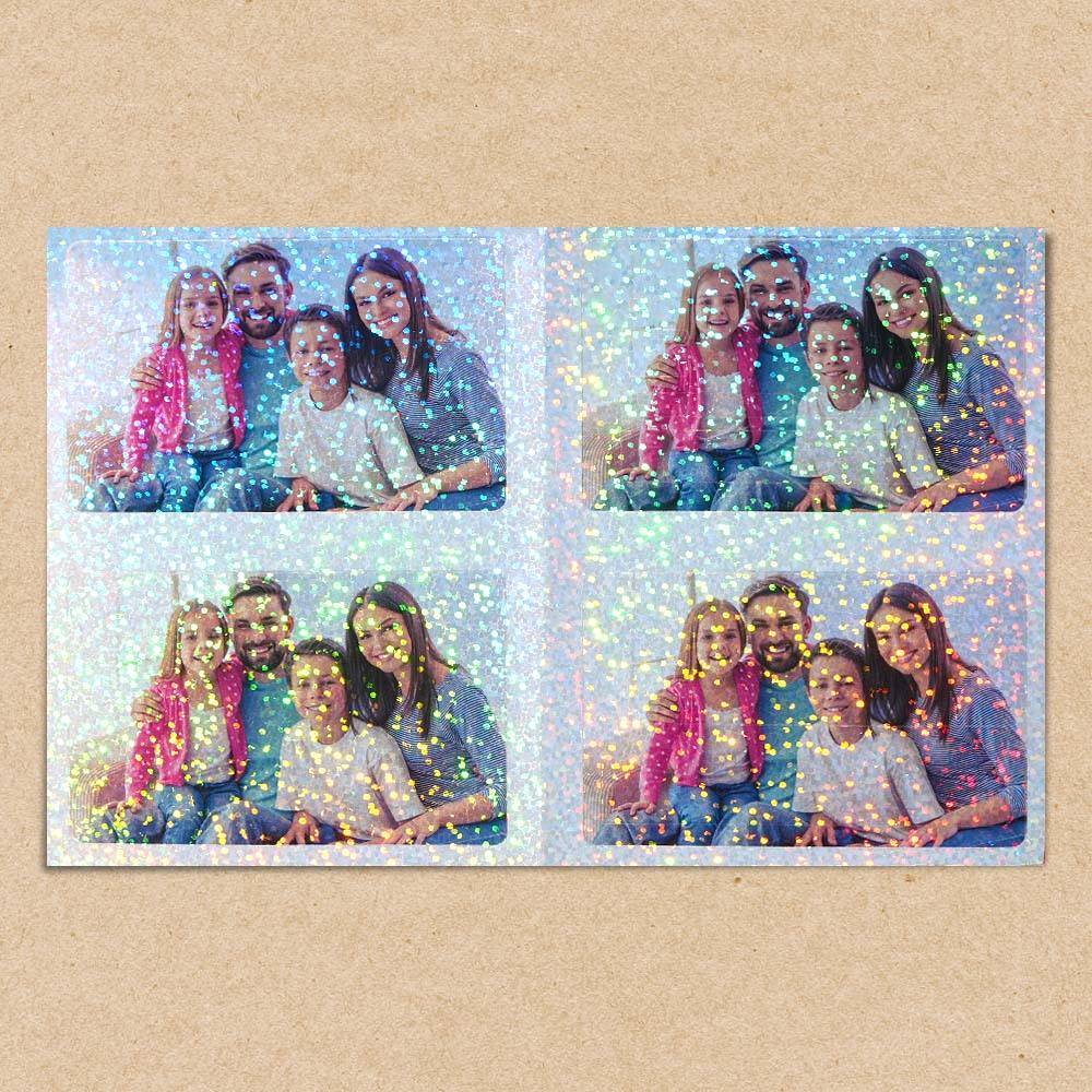 Custom Card Cover Your Photo Sticker Waterproof Card Cover Personalized Card Skin Set