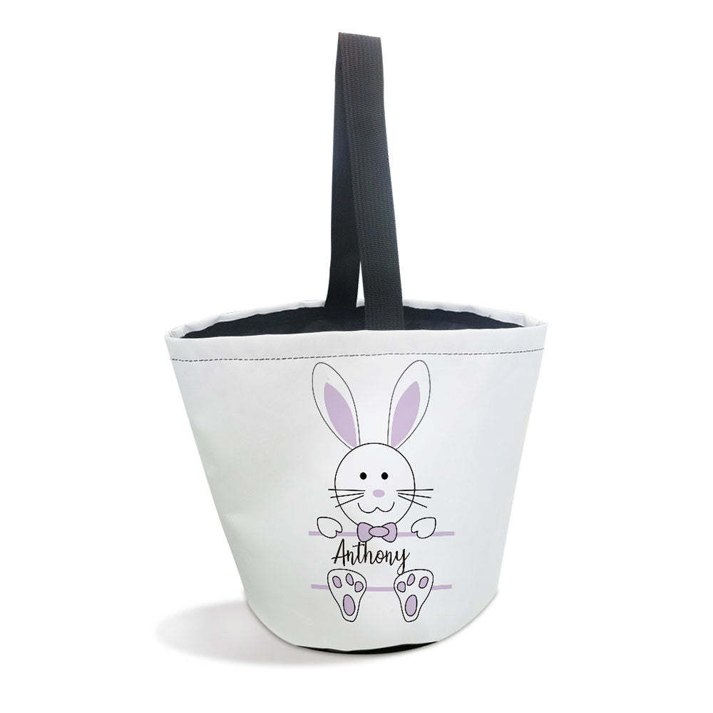 Personalized Easter Basket Custom Name Easter Bunny Basket Gifts for Kids - MyFaceBoxer
