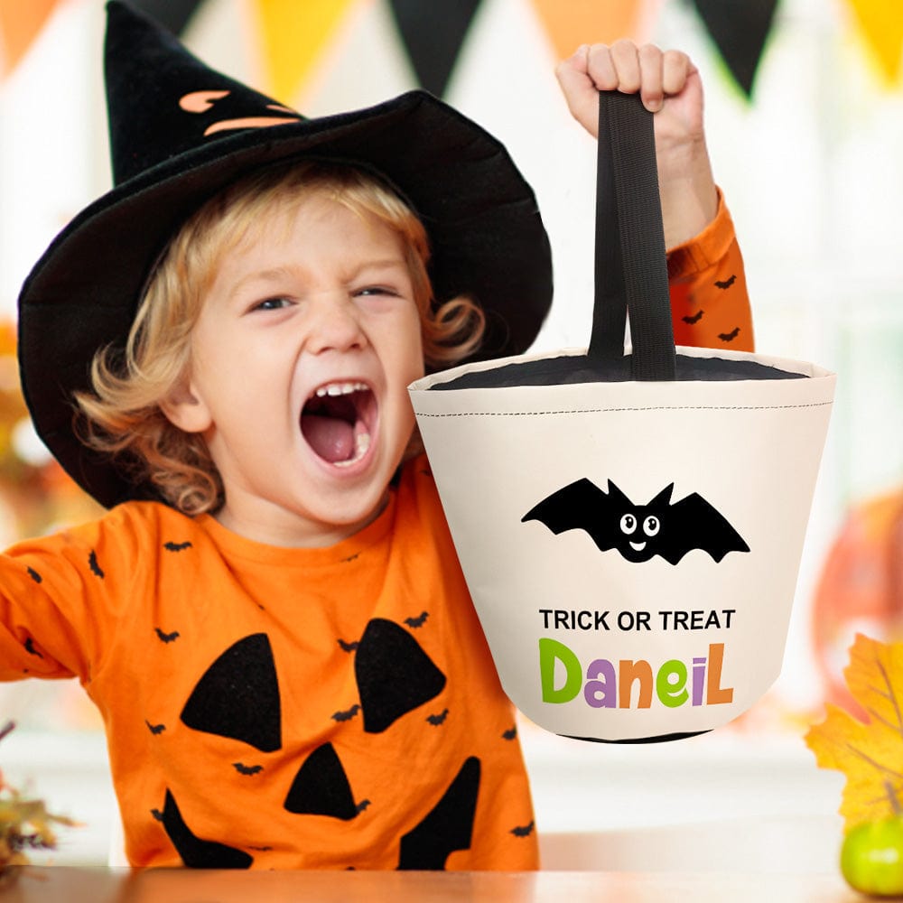 Personalized Halloween Trick or Treat Bags Halloween Gifts for Kids