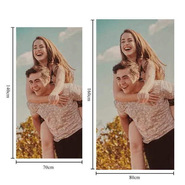 Personalized Bath Towels Custom Print Beach Towels Quick-dry Ultrafine Fiber