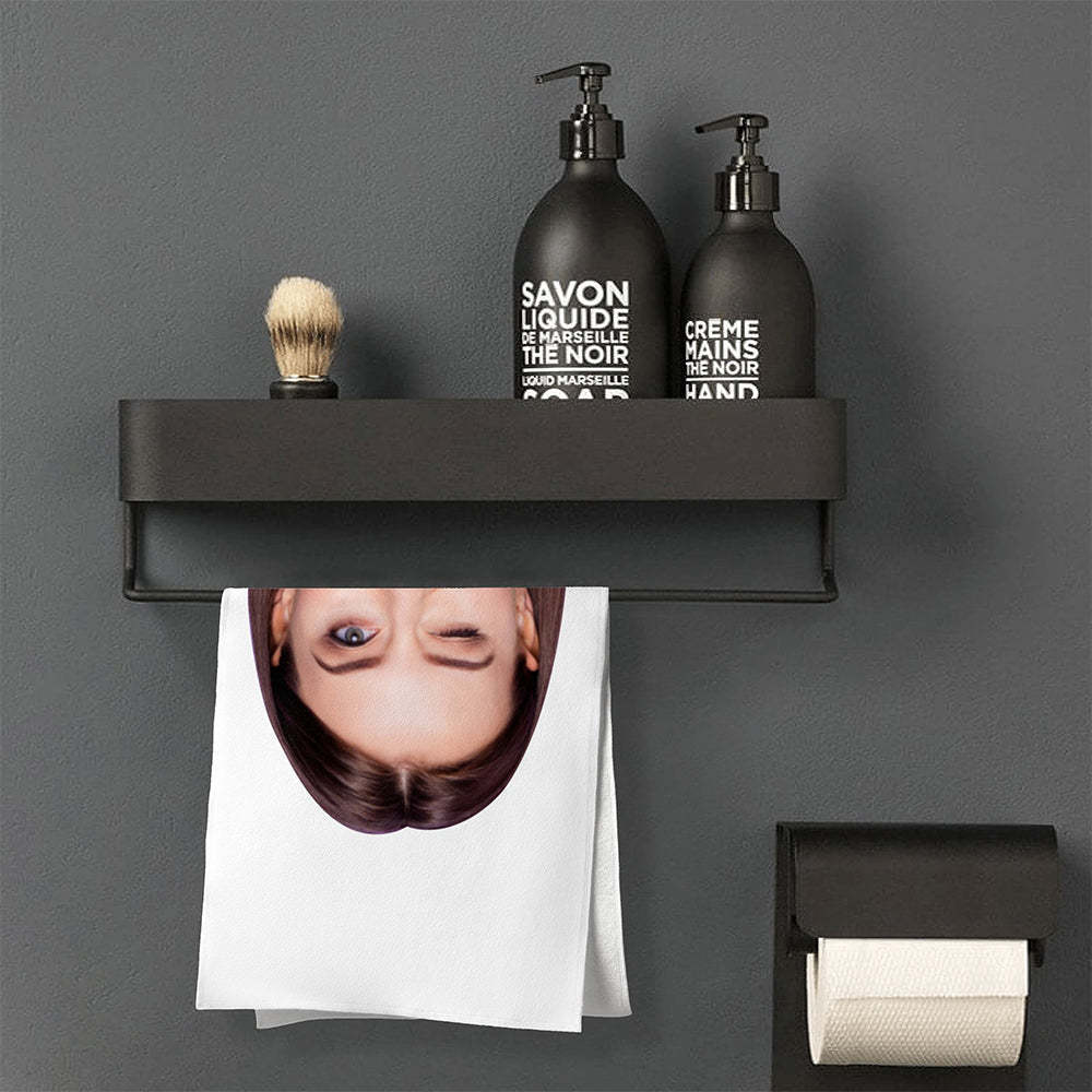 Custom Big Face Towel Personalized Photo Towel Funny Gift-MyHawaiianShirts