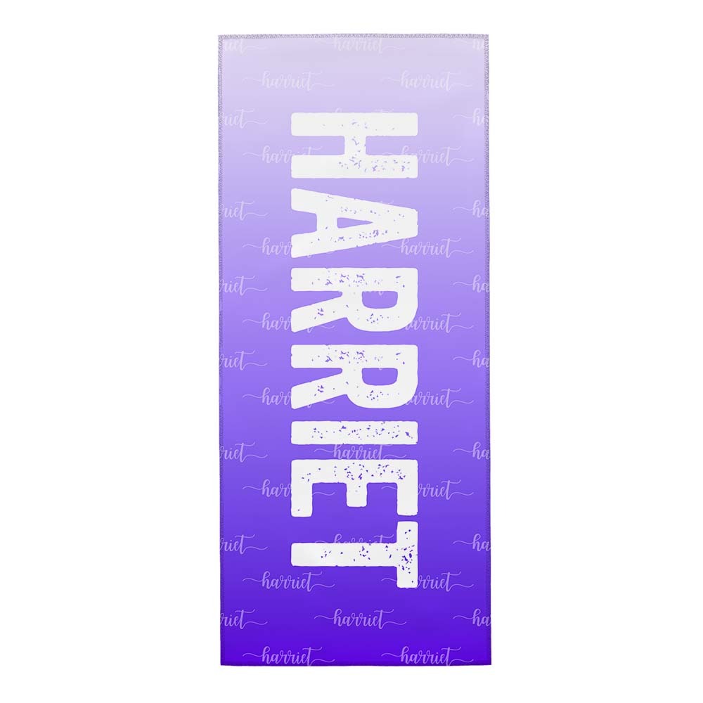 Custom Purple Towel Personalized Photo Towel Special Gift