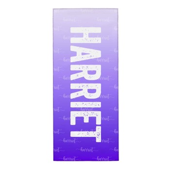 Custom Purple Towel Personalized Photo Towel Special Gift