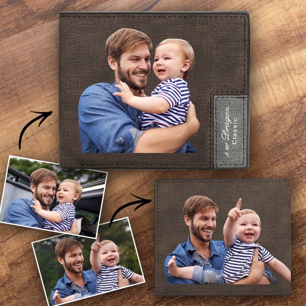 Custom Double-Sided Photo Wallet