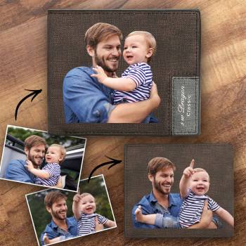 Custom Double-Sided Photo Wallet