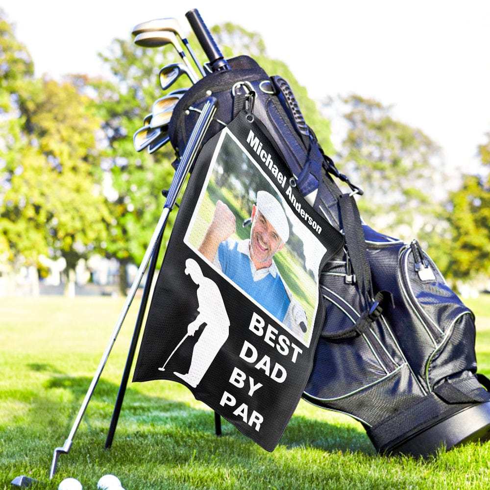 Printed Golf Towel Custom Golf Towel Sports Towel Gifts for Golf Lovers - GiftLab