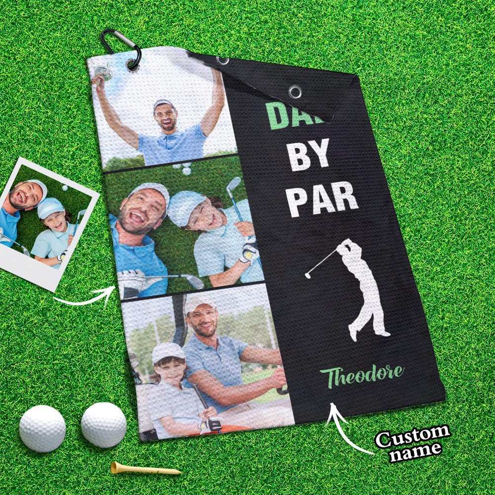 Printed Golf Towel Custom Golf Towel Sports Towel Gifts for Golf Lovers - GiftLab