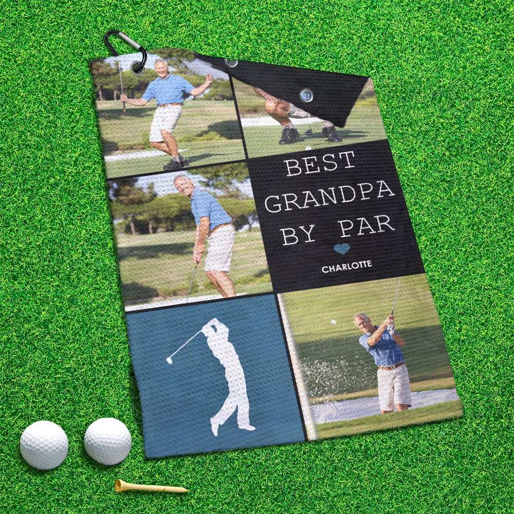 Printed Golf Towel Custom Golf Towel Sports Towel Gifts for Golf Lovers - GiftLab