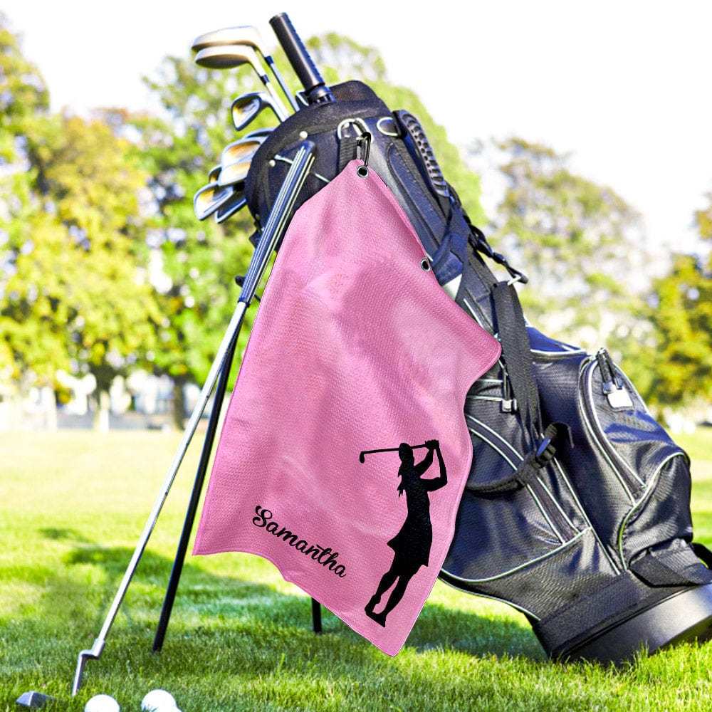 Printed Golf Towel Custom Golf Towel Sports Towel Gifts for Golf Lovers - GiftLab