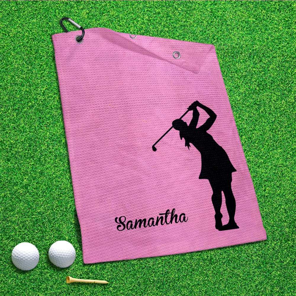 Printed Golf Towel Custom Golf Towel Sports Towel Gifts for Golf Lovers - GiftLab