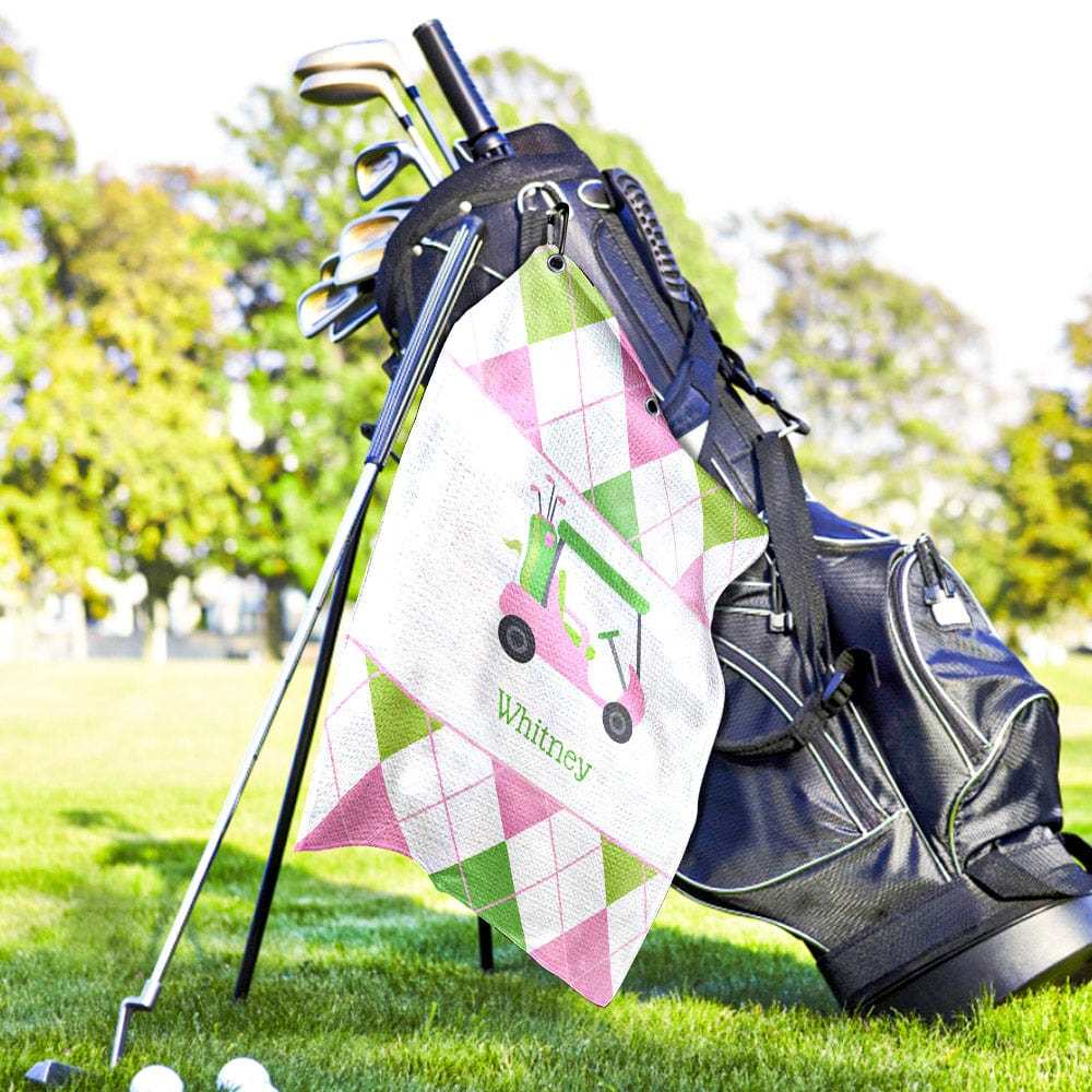 Printed Golf Towel Custom Golf Towel Sports Towel Gifts for Golf Lovers - GiftLab