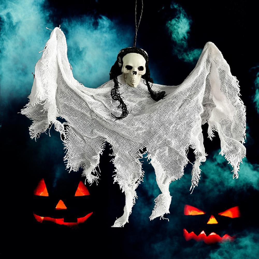 Hanging Ghost Mini Skeleton Ghost Halloween Decoration - 6 Colors