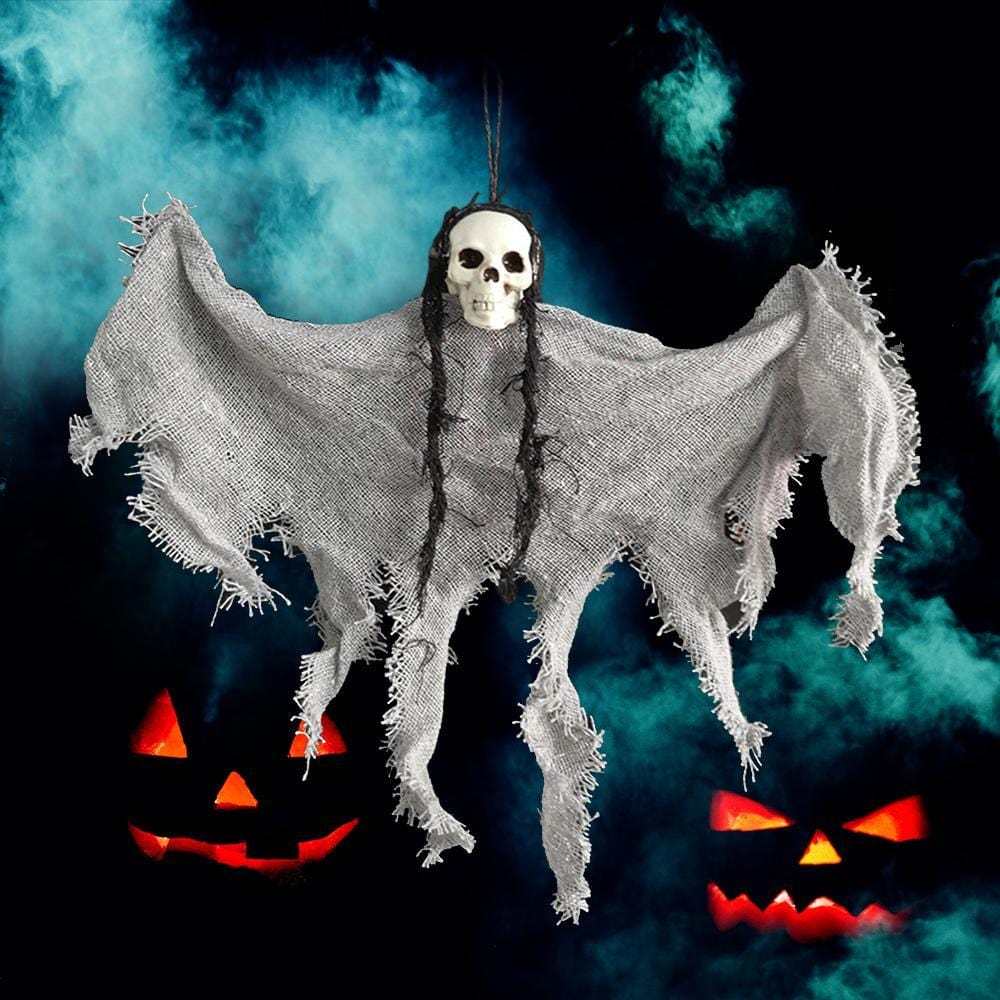 Hanging Ghost Mini Skeleton Ghost Halloween Decoration - 6 Colors - Giftlab