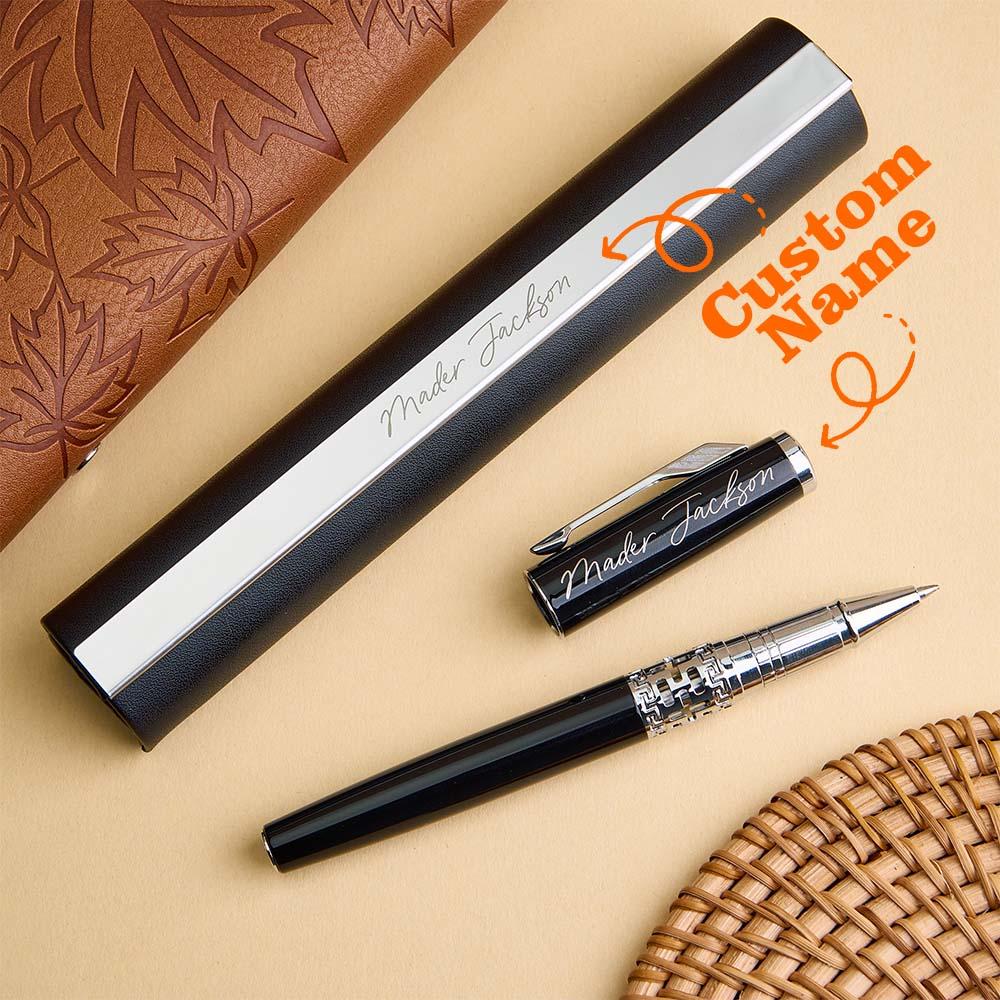 Personalized Executive Pen Groomsmen Gifts, Unique Engraved Gift For Her Gift For Him, Thank You Gift For Dad, Congratulations Gift for Boss