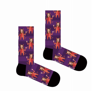Halloween Gifts Personalized Socks Christmas Gift For Kids - Giftlab