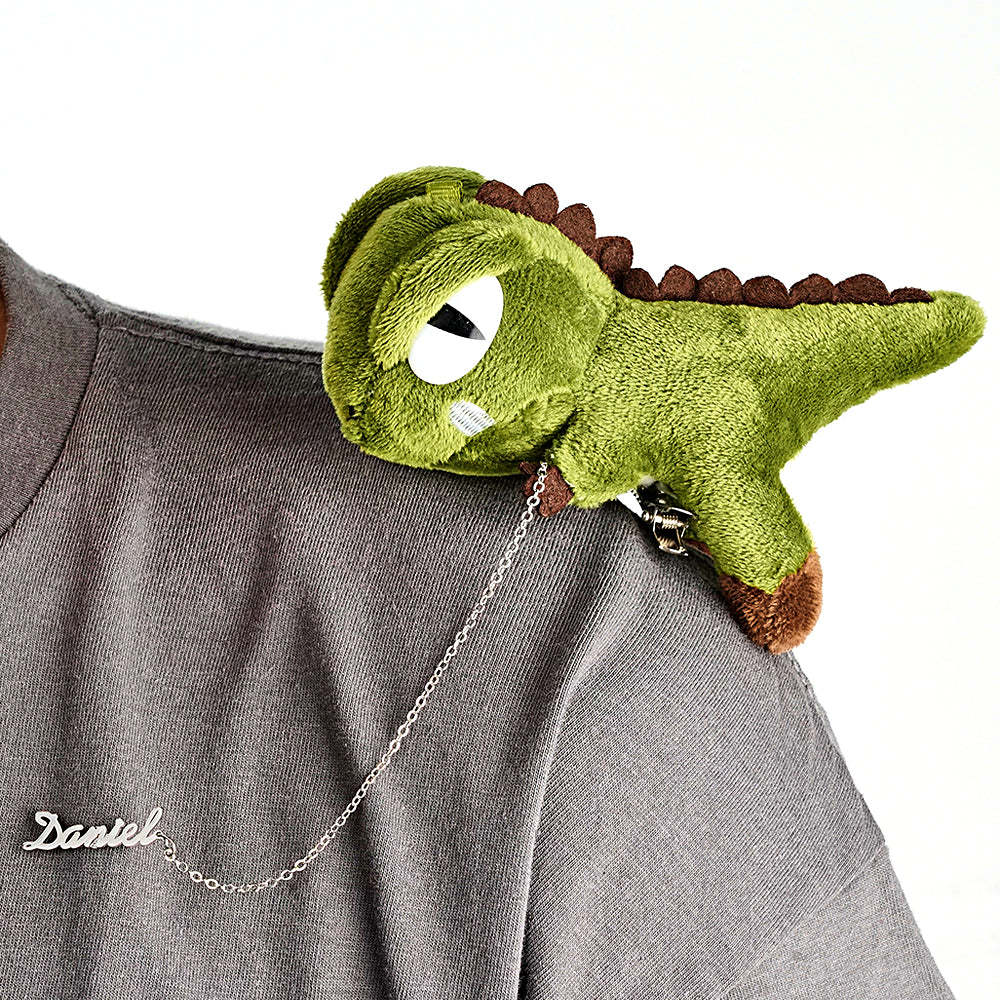 Custom Name Brooch Cartoon Doll Funny Gift - NameNecklace