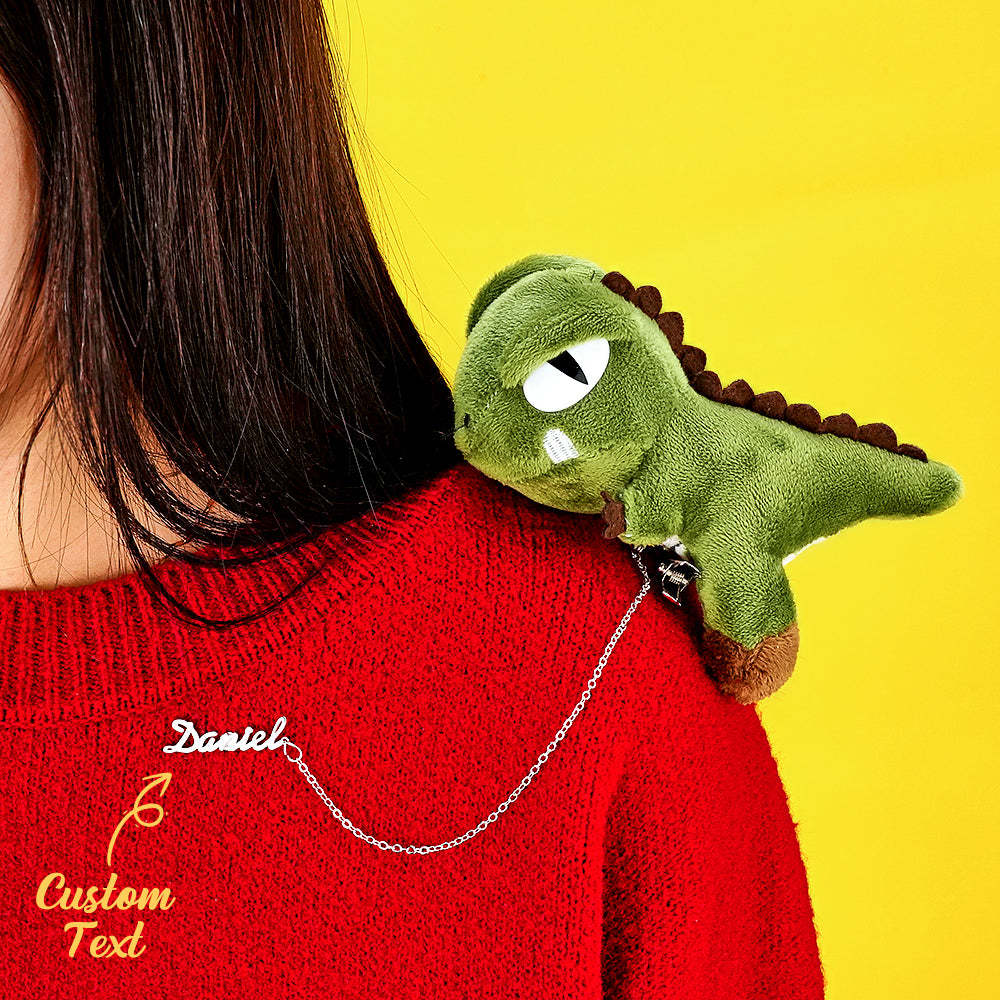 Custom Name Brooch Cartoon Doll Funny Gift - NameNecklace
