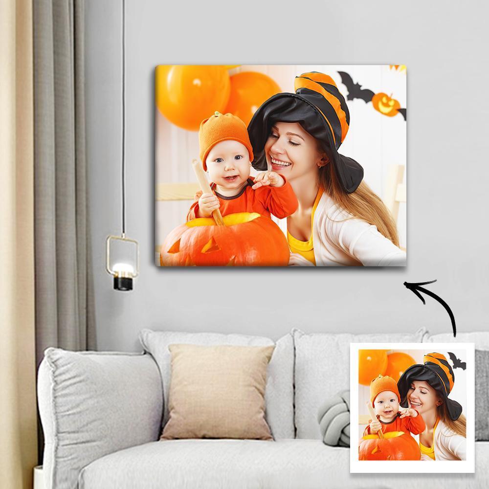 Halloween Gift Personalized Photo Canvas Print - 30*25cm - Giftlab