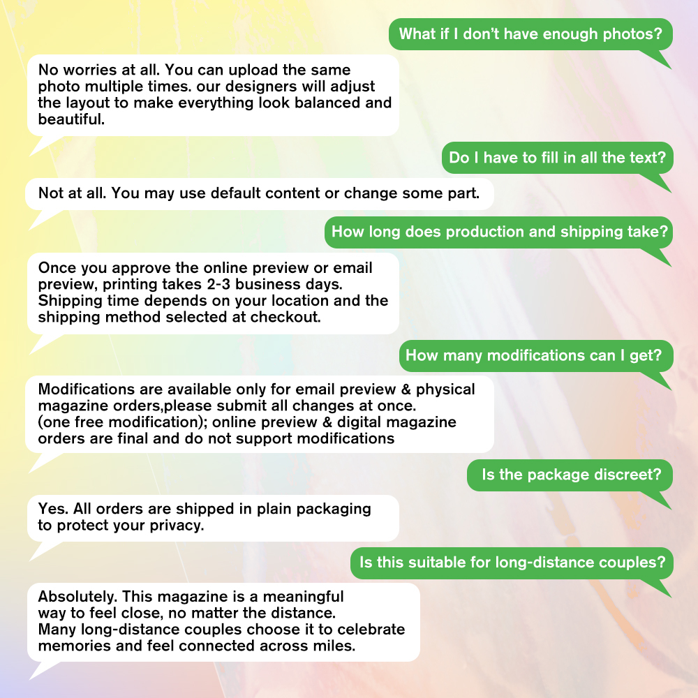 Personalized LOVE STORY Magazine for Couples on Valentine's Day - namenecklace