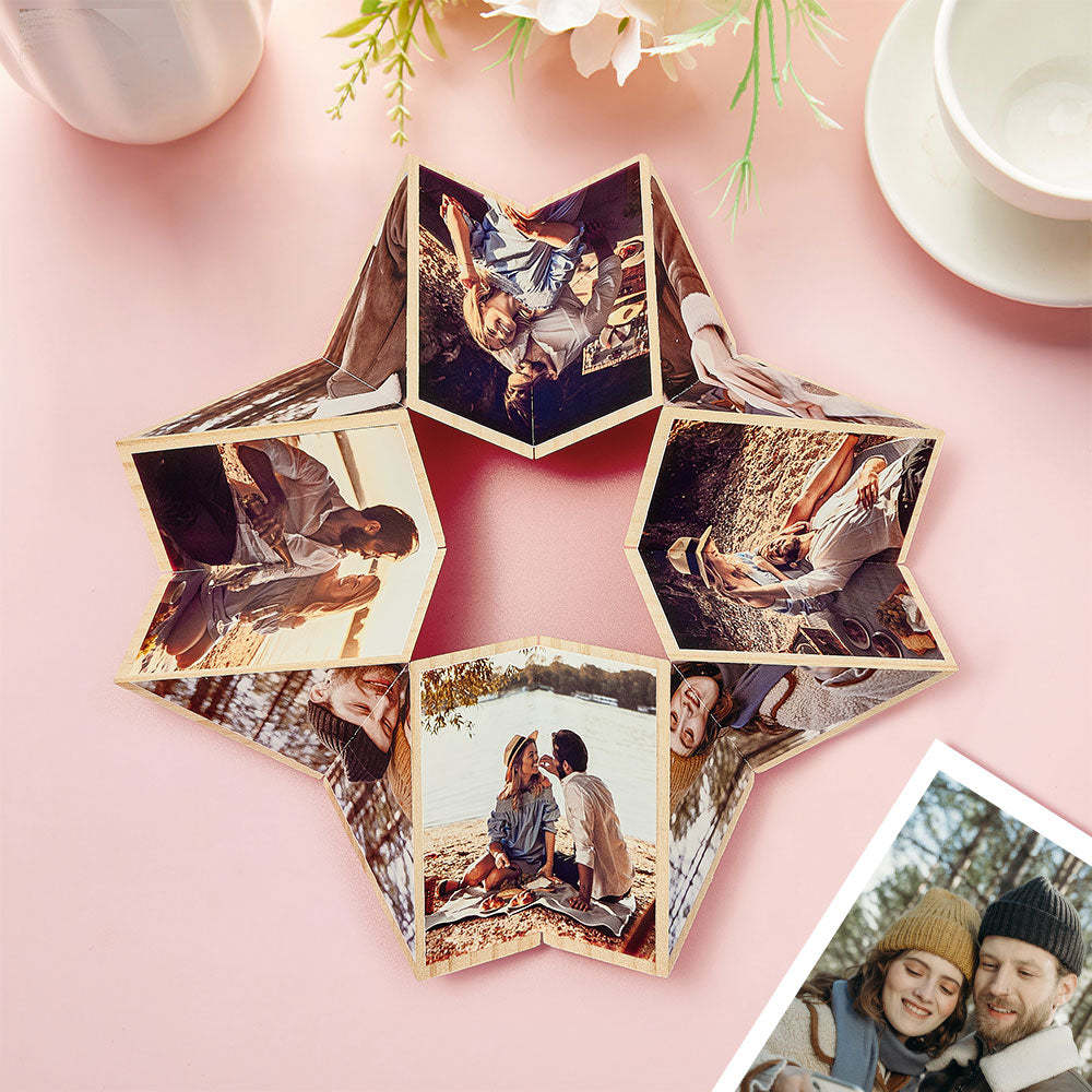 Custom Multiphoto Rubik's Cube Personalized Home Ornament Rubik's Cube - NameNecklace