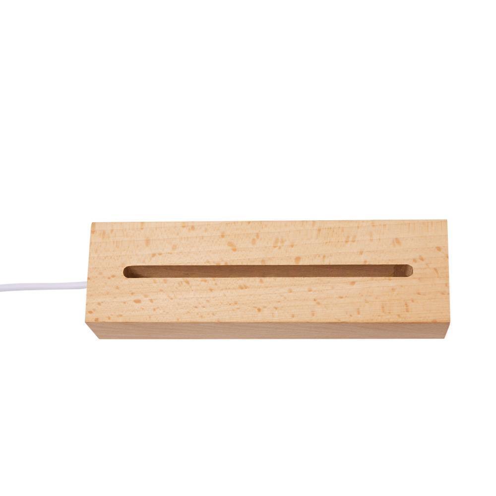 Spotify Code Night Light Base Wooden Gifts us