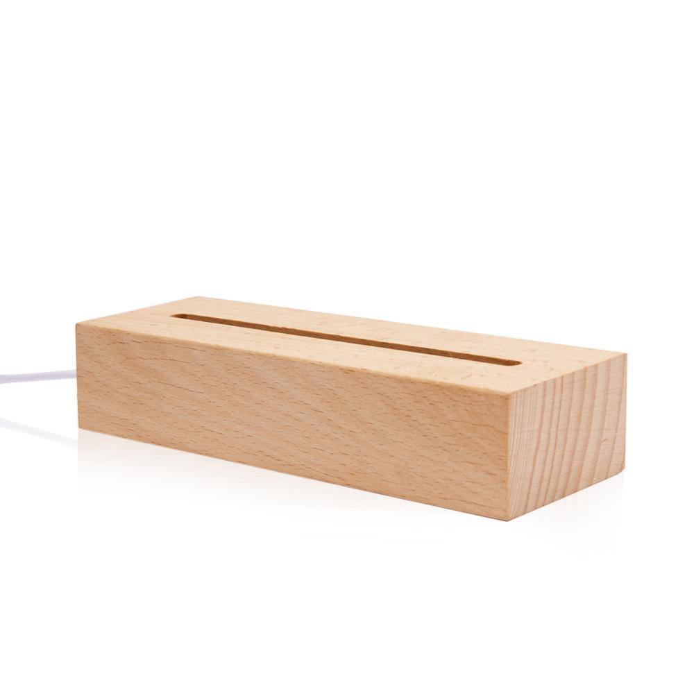 Spotify Code Night Light Base Wooden Gifts us