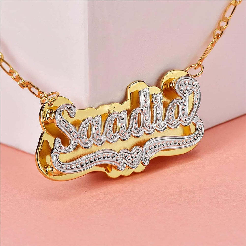 Personalized Name Necklace Elegant Metal Necklace Jewelry Gifts for Women - NameNecklace