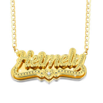 Personalized Name Necklace Trendy Hip Hop Necklace Gifts for Men - NameNecklace