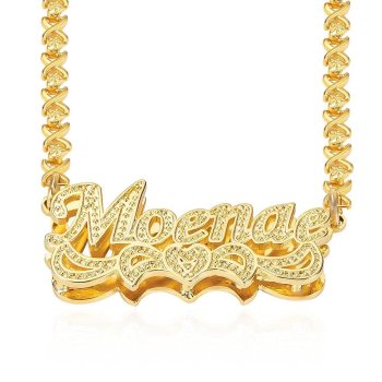 Personalized Name Necklace Hip Hop Metal Necklace Gifts for Men - NameNecklace