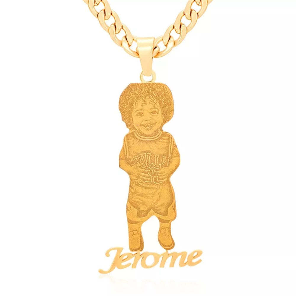 Personalized Photo Necklace With Name Fashion Necklace Jewelry Gifts for Women - NameNecklace