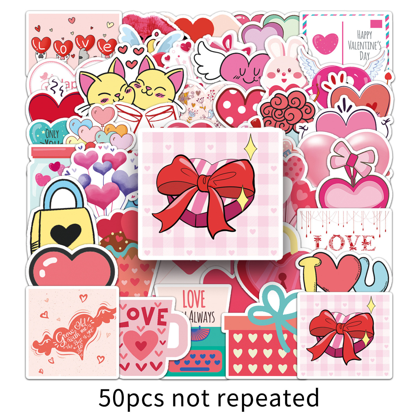 Cartoon DIY personality Valentine's Day ins Style Decoration Guka Scooter Car Trunk Sticker