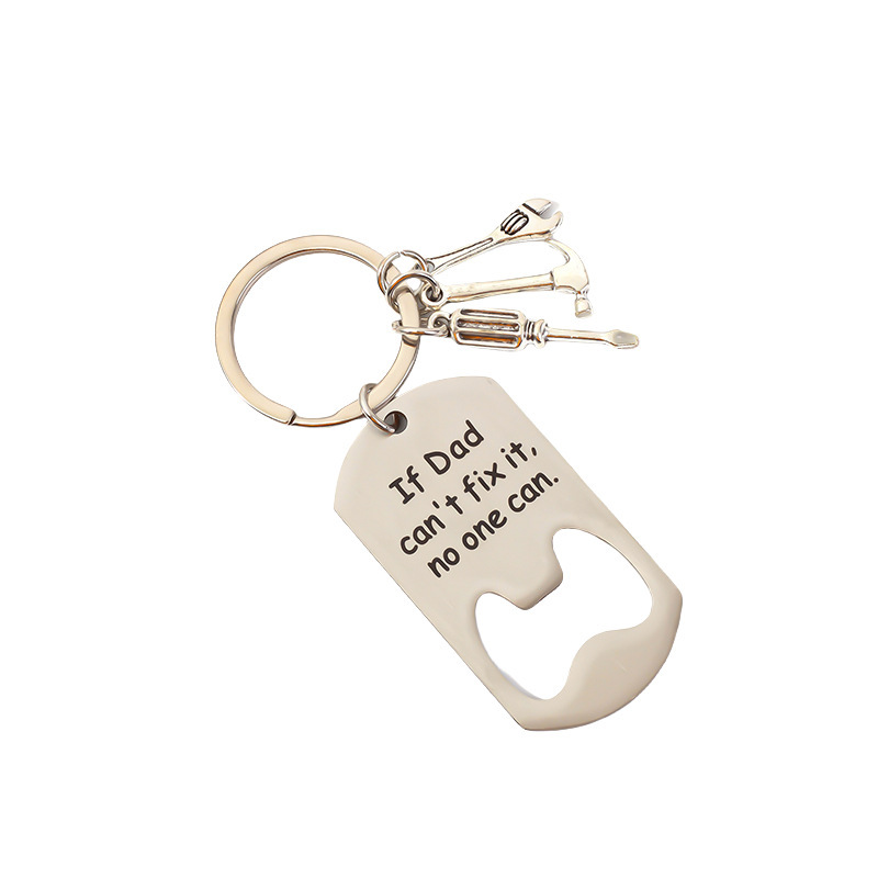 Compact Bottle Opener Keychain for Parties, Camping & Travel Small Tool, Big Convenience Gifts For Dad