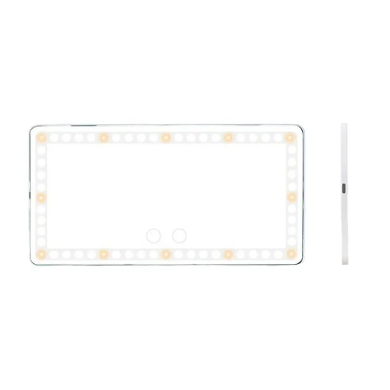 Custom LED Vanity Mirror for Car Visor �C Dimmable Lighted Makeup Mirror