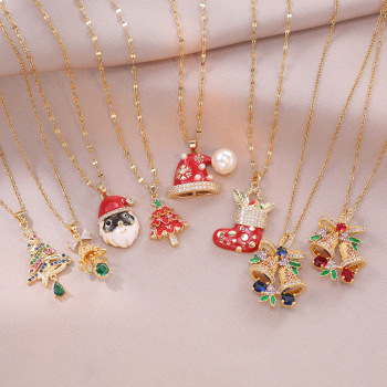 Christmas Festive Necklace Se Thoughtful Christmas Jewelry Present for Girlfriend Wife or Friend