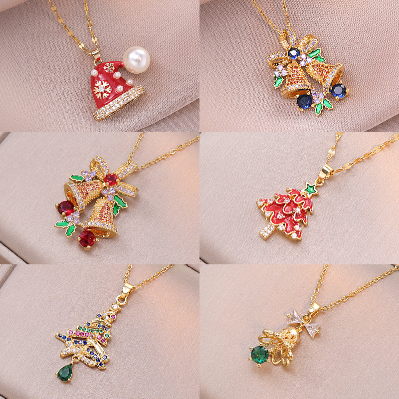Christmas Festive Necklace Se Thoughtful Christmas Jewelry Present for Girlfriend Wife or Friend