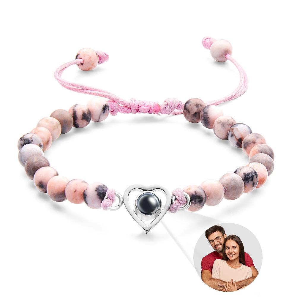 Custom Projection Bracelet Unique Romantic Couple Gift - NameNecklace