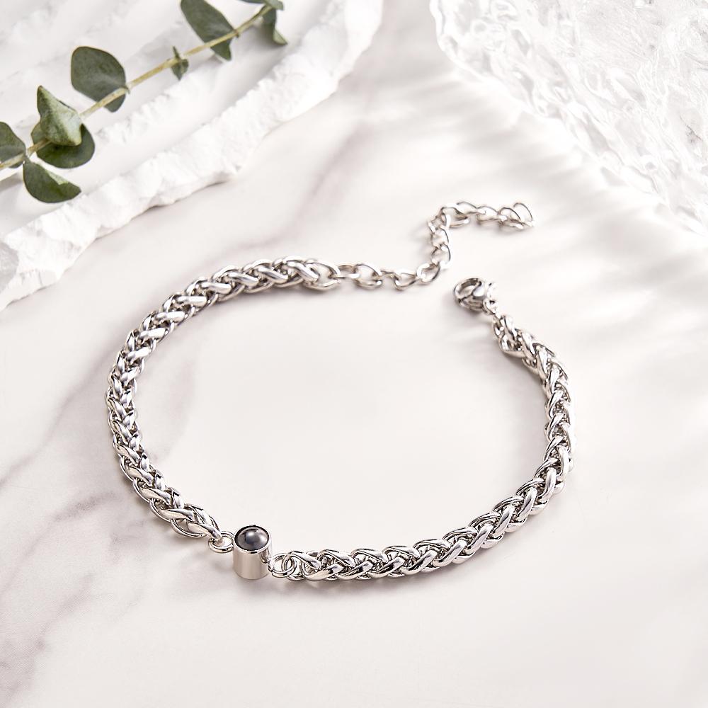 Custom Projection Bracelet Dragon Bone Simple Gift - NameNecklace