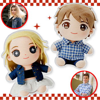 Cartoon Selfies Custom Plush Dolls