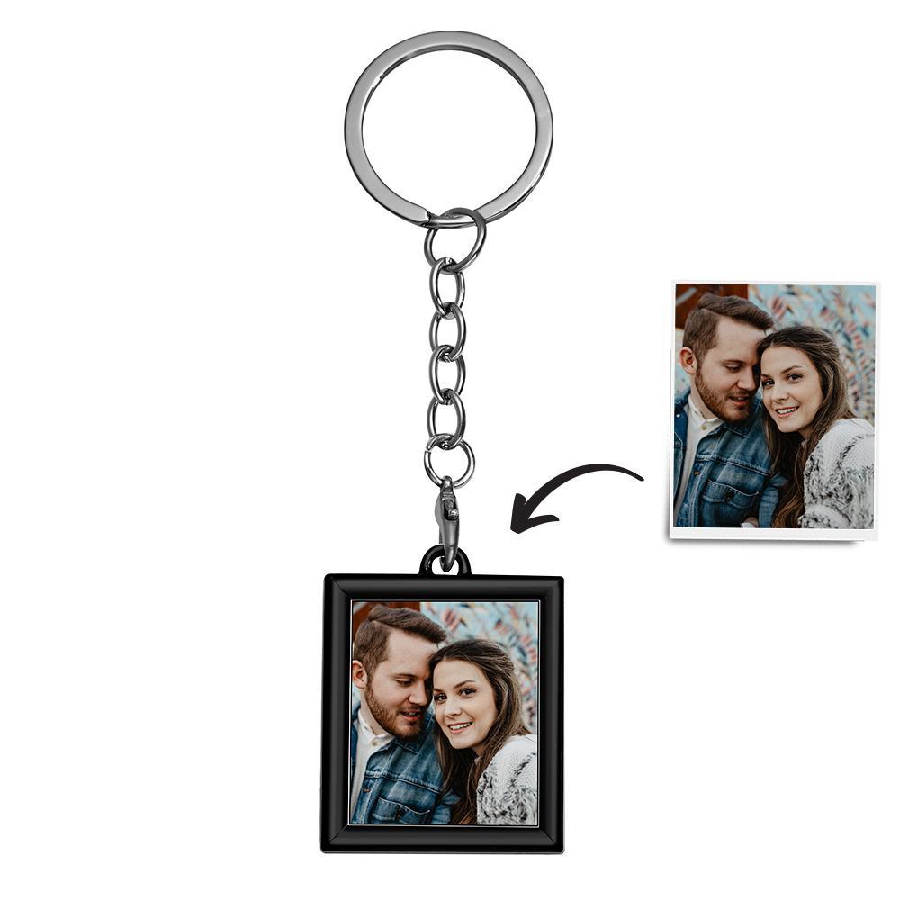 Custom Photo Keychain Minimalist Photo Frame Creative Gifts - NameNecklace