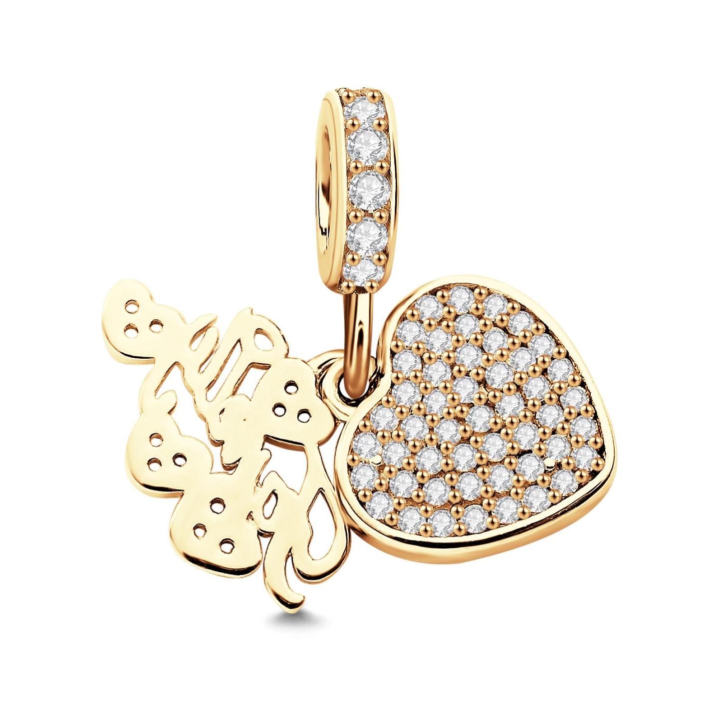 Custom Photo Charm Delicate Heart Creative Gifts for Family - NameNecklace