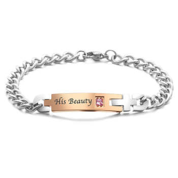 Custom Bracelet Your Beauty for Girlfriend/Wife